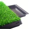 Dog Toilet Training Artificial Grass Mat Pet Cat Toilet Training Mat Dog Toilet Tray Lawn